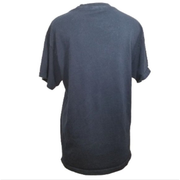 Vint Top T-Shirt Police Gun Navy Graphic Tee Short Sleeve Medium Tennessee River - Picture 4 of 6